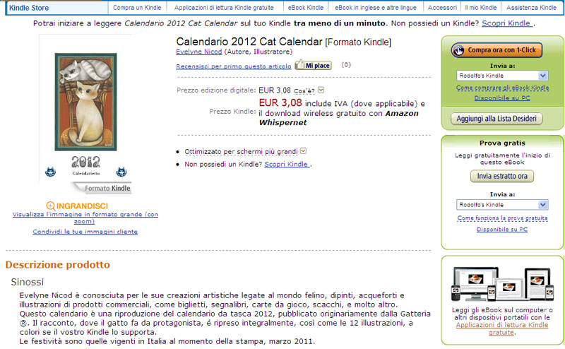calendario 2012